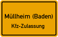 Zulassungstelle Müllheim (Baden)